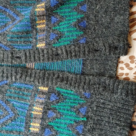 Vintage Cube Sweater Sz Lg - Picture 3 of 6